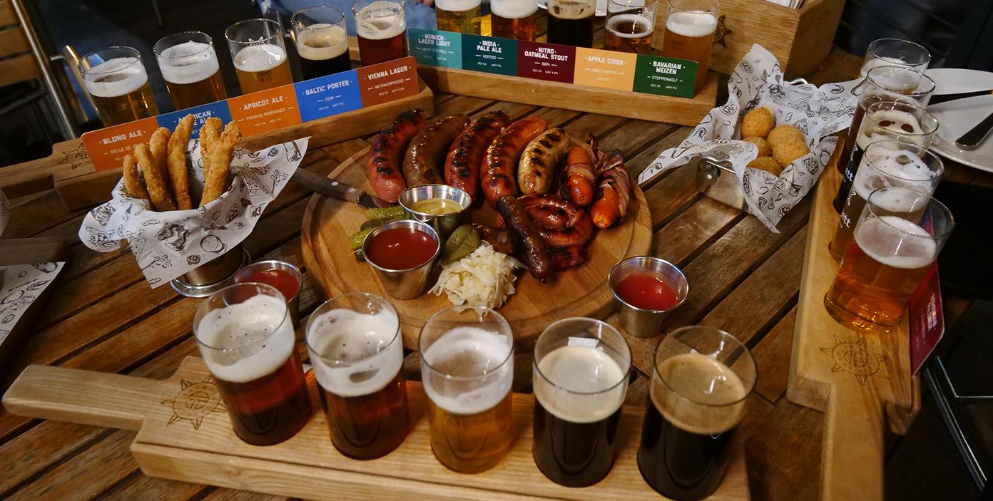 Beer and sausage(1)